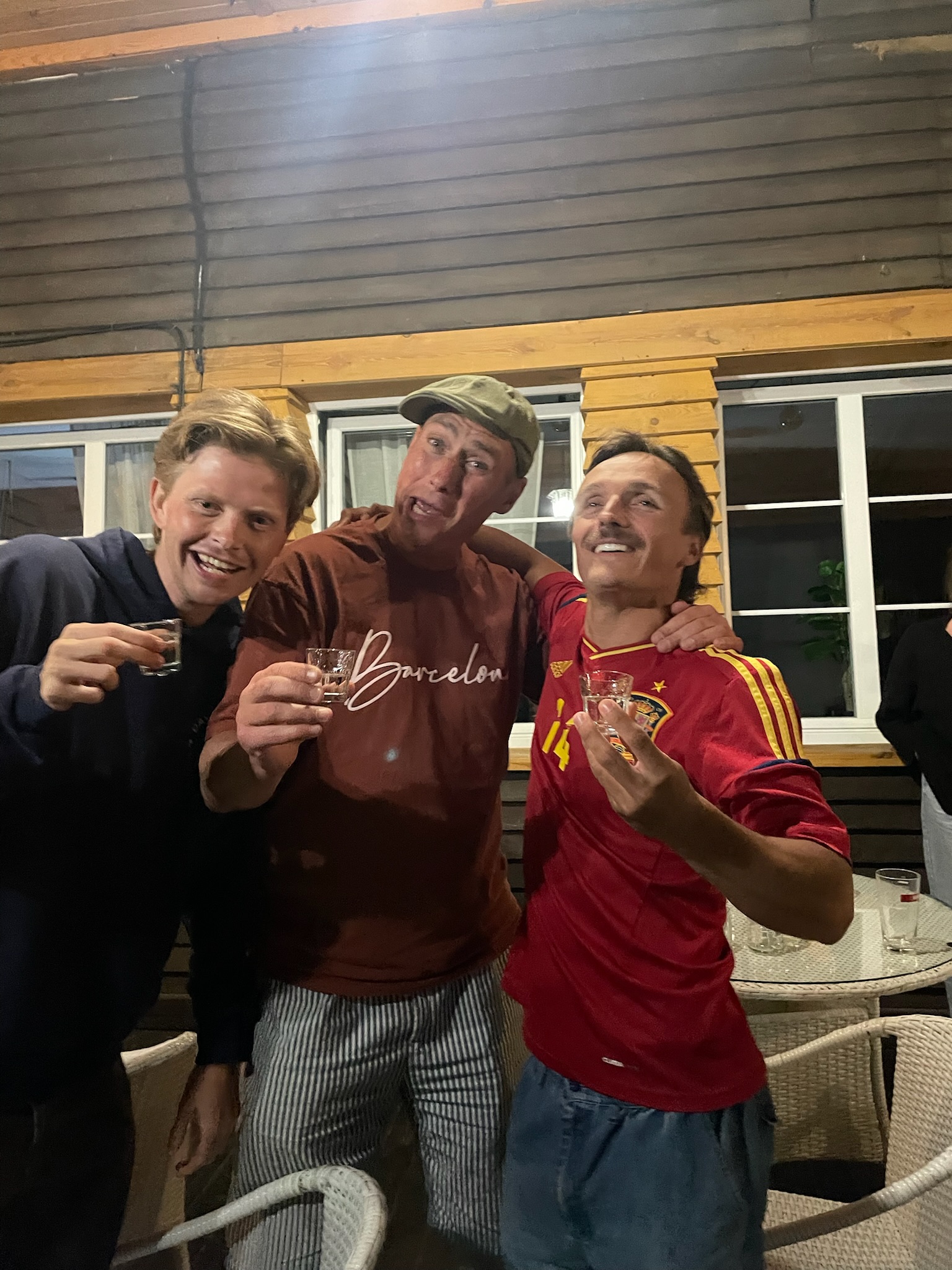 Drinks during the match